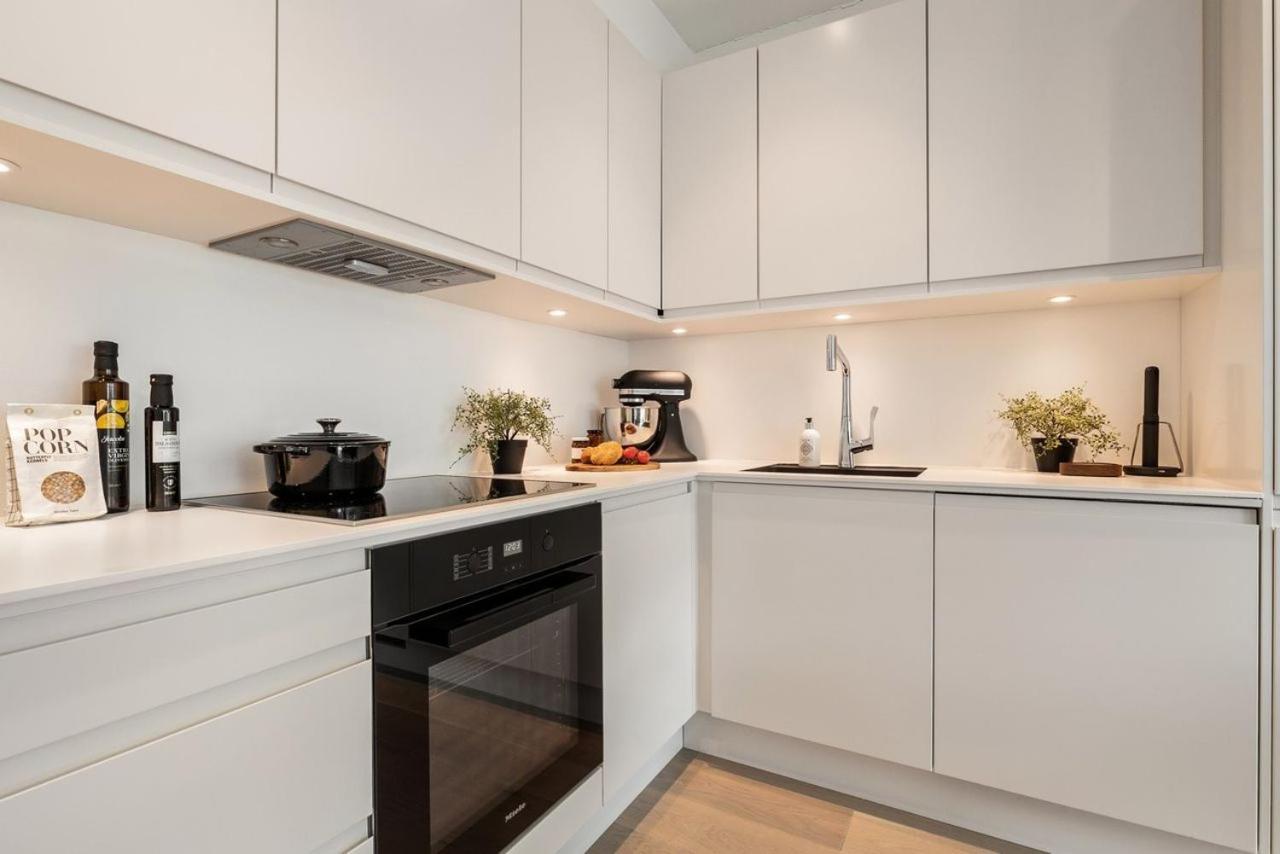 New Penthouse Apartment With Sea View In Bergen Centrum Eksteriør billede