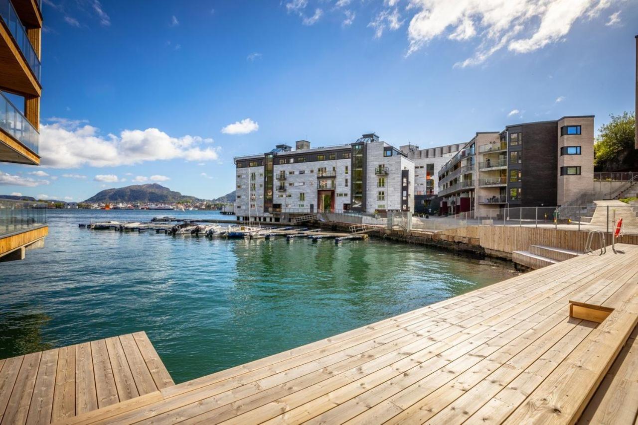 New Penthouse Apartment With Sea View In Bergen Centrum Eksteriør billede