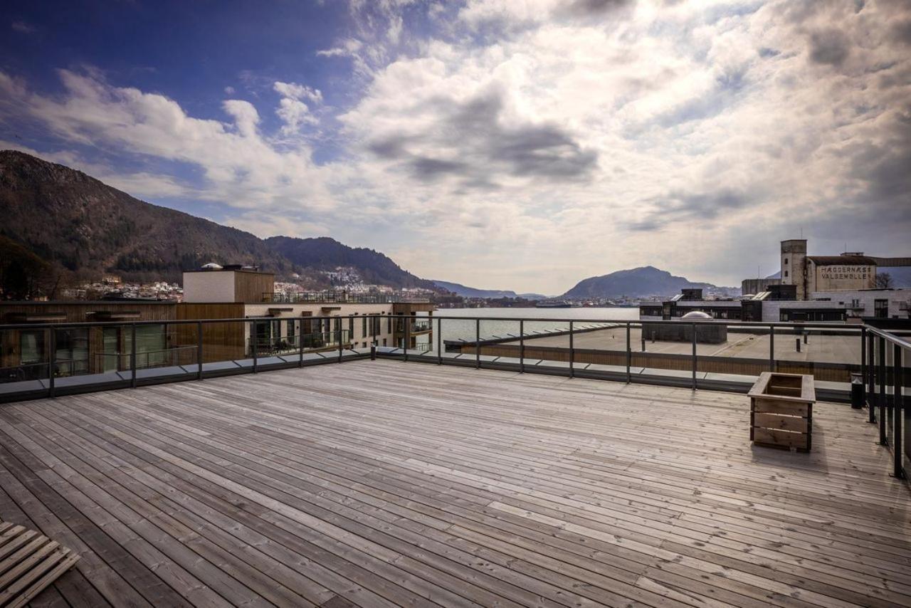 New Penthouse Apartment With Sea View In Bergen Centrum Eksteriør billede